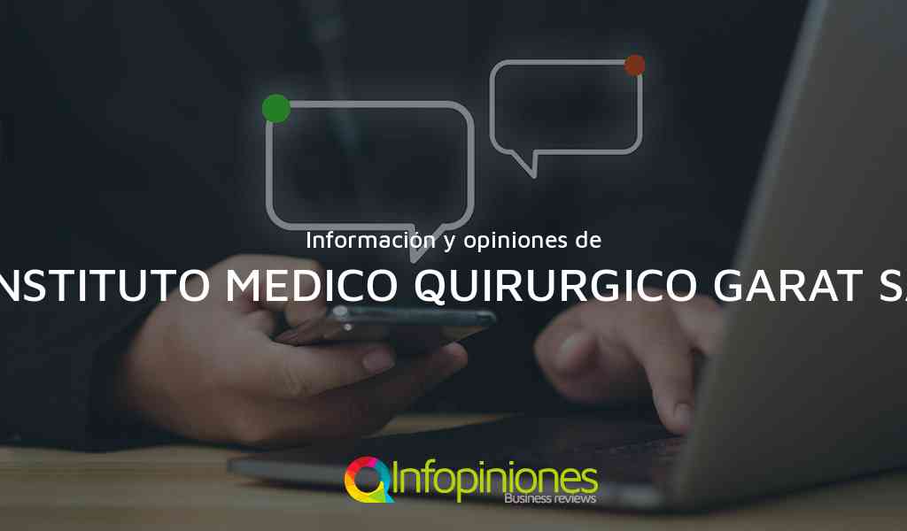 Información y opiniones sobre INSTITUTO MEDICO QUIRURGICO GARAT SA de CONCORDIA
